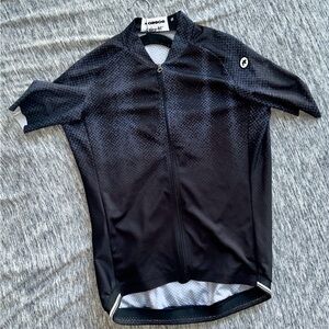 Assos Mille GT Short Sleeve Jersey / Heat Map / Men’s Medium / Gray/ Black